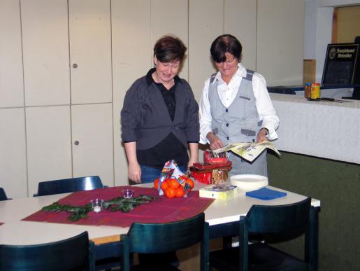 Fleißige Helferinnen